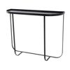 Harper Console Table, Black, Metal