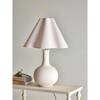 Heide Table lamp, White, Stoneware