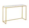 IGNE FURNITURE FLEUR gold console