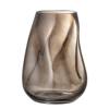 Ingolf Vase, Brown, Glass