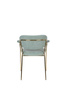 JOLIEN armchair gold/light green