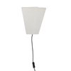 Janese Wall Lamp, White, Paper