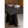 KEAN table mango wood black 220x100cm