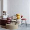 KJELD bar stool pink