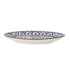 Karlie Plate, Blue, Stoneware