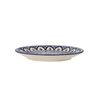 Karlie Plate, Blue, Stoneware