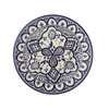 Karlie Plate, Blue, Stoneware