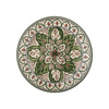 Karlie Plate, Green, Stoneware