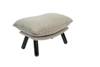 LAZY SACK footstool light gray