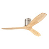 LEDS C4 STEM ceiling fan light brown-silver