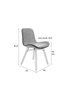 LESTER chair light gray