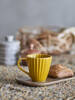 Latina Mug, Yellow, Stoneware