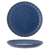 Latina Plate, Blue, Stoneware