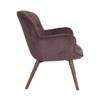 Lenn lounge chair purple