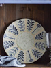 Leonie Plate, Blue, Stoneware