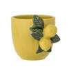 Limone Cup, Yellow, Stoneware