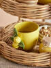 Limone Cup, Yellow, Stoneware