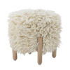 Lomba Stool, Nature, Wool