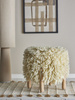 Lomba Stool, Nature, Wool