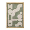 Longton Wall Decor, Green, Wool