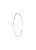 MIYA L Oval Mirror