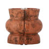 Maiza Bookend, Orange, Terracotta