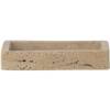 Majsa Tray, Nature, Travertine