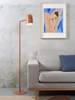 Marseille floor lamp 141cm, terra