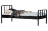 Mees bed 90x200 cm black