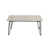 Mundo Coffee Table, Grey, Fiber cement