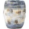 Nienna Vase, Blue, Stoneware