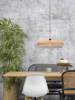 PALAWAN GOOD&MOJO hanging lamp, natural white, size L