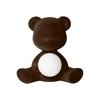 QEEBOO Teddy Girl Table Lamp Velvet Dark Brown