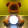 QEEBOO Teddy Girl Table Lamp Velvet Dark Brown