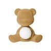 QEEBOO Teddy Girl Table Lamp Velvet Light Brown