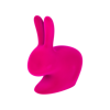 Rabbit velvet QeeBoo fuchsia children's chair