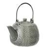 Rani Teapot w/Teastrainer, Green, Stoneware