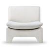 Retro Cream Lounge Chair