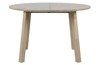 Round extendable table WOOOD Lange wooden