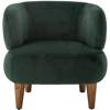 Ruperta Lounge Chair, Green, Polyester