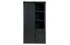 SLIDE BARN wardrobe black