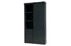 SLIDE BARN wardrobe black