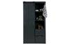 SLIDE BARN wardrobe black