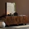 STAES chest of drawers mango wood brown