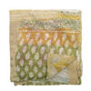 Sari Quilt, Yellow, Recycled Cotton