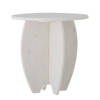 Sendai Pedestal, White, Marble