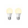 Set of 2 SMART Nordlux milky Bulbs, E27 (App-Controlled)