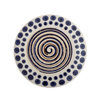 Shama Plate, Orange, Stoneware