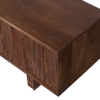 TV cabinet LAVISH wood brown