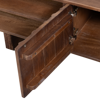 TV cabinet LAVISH wood brown